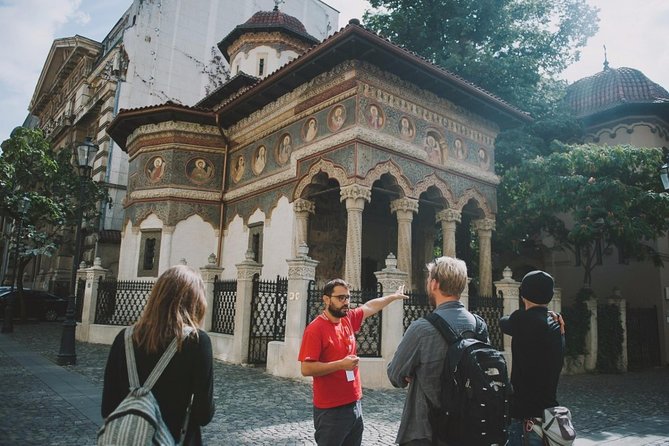 Discover Bucharest: Private Highlights and Traditional Food Tour - Calea Victoriei and the Orthodox church