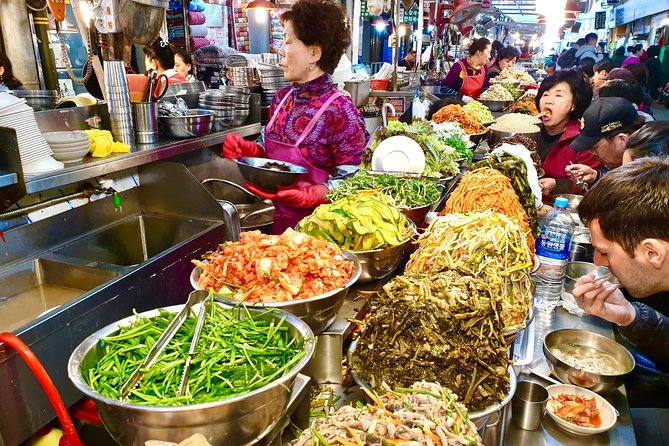 Downtown Seoul Guided Food & Market Tour with 8+ Local Tastings - Starting among Seoul’s market stalls
