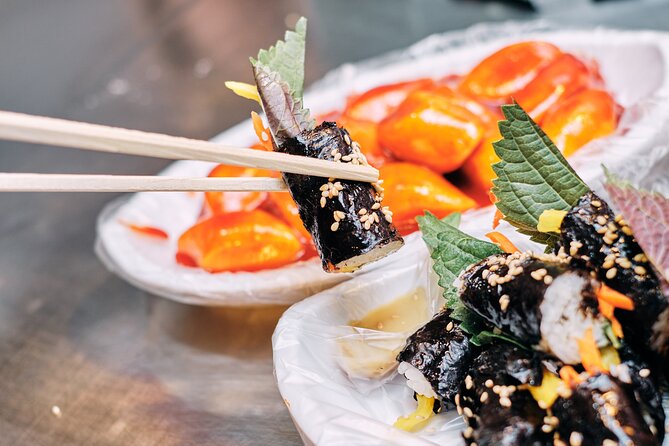 Downtown Seoul Guided Food & Market Tour with 8+ Local Tastings - Fish, broth, and the foods you might skip alone