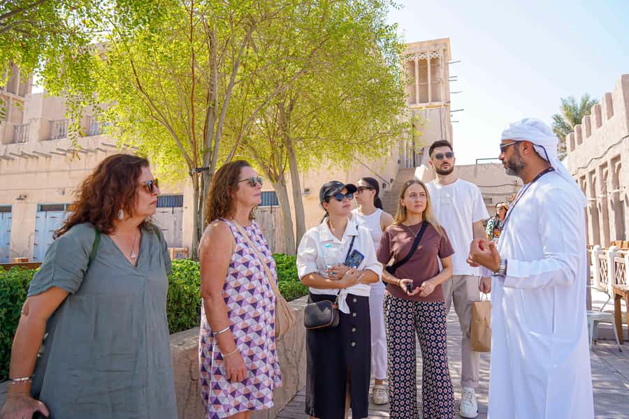Dubai Private Top Attractions, Premium Vehicle & Street Food - Palm Jumeirah and the city’s grand scale