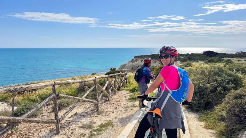 E-Bike: Adventure to the Scala dei Turchi, Sicilian Villages, and a food experience - A Sicilian village and food from the day
