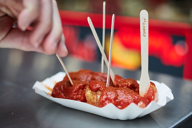 East Berlin Food & History Tour with Eating Europe - Currywurst at Warschauer Strasse