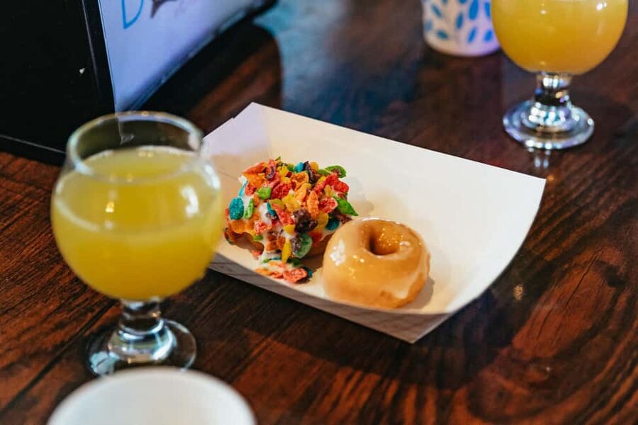 East Nashville Walking Food Tour with 5+ Tastings - Donut Distillery and the first Southern bite