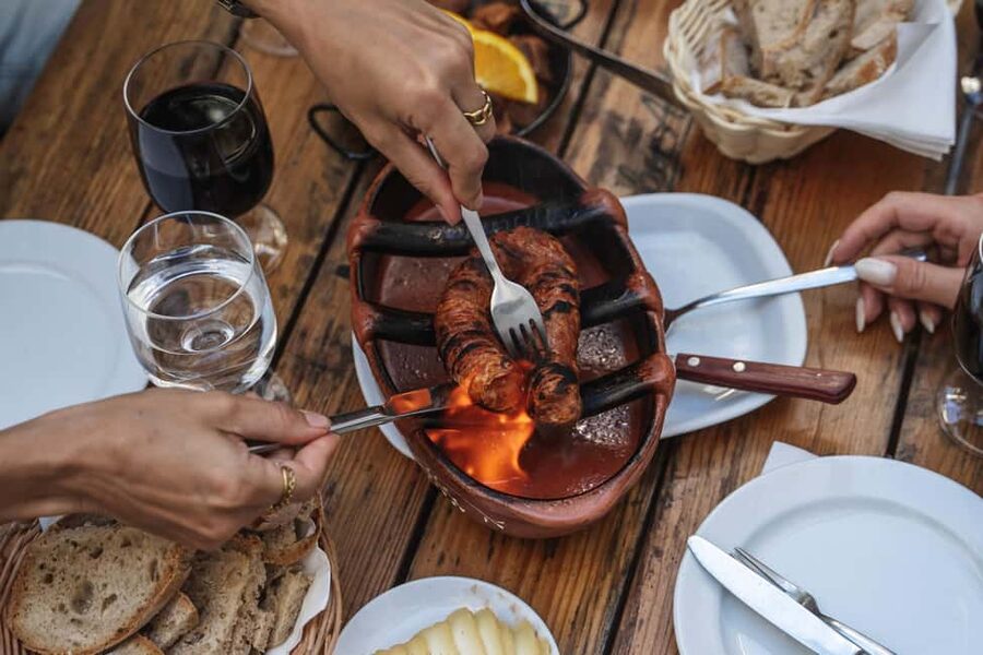 Eat & Walk Through Lisbon: A Local Food & Wine Experience - Starting under the Portuguese flag