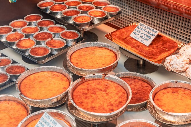 Eating Bologna Food and Wine Tour - Rice cake at Paolo Atti e Figli
