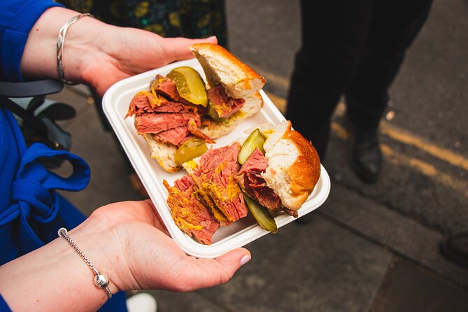 Eating London East End Food Tour - Potter & Reid and the first bite