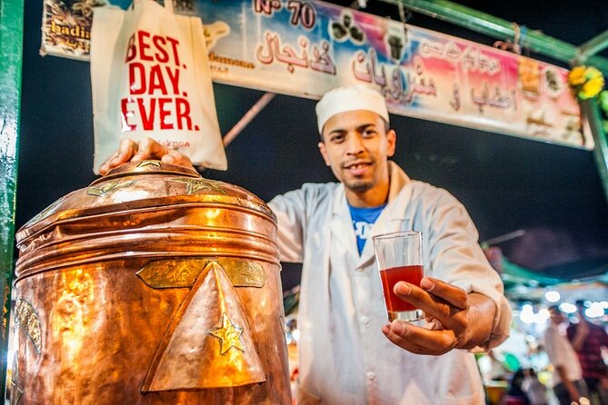 Evening Marrakech: Gastronomic and Market Tour Inside the Medina - Djemaa El Fna at 6 pm
