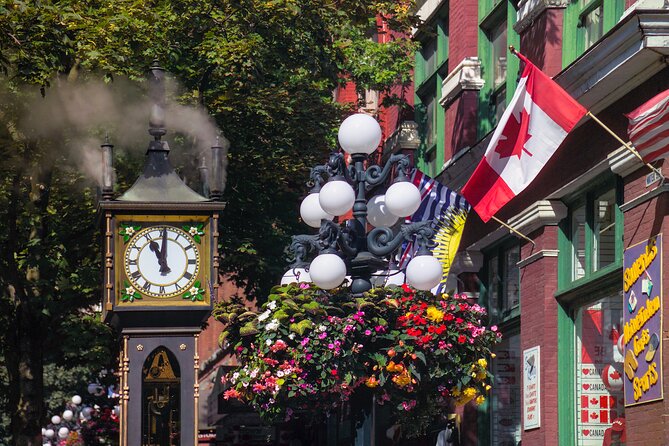 Experience Gastown Vancouver's Elite Walking Food Tour - The Steam Clock and Gastown’s old streets