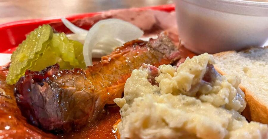 Famous Texas BBQ & Food Tour in Austin - First taste: Lamberts Downtown Barbecue