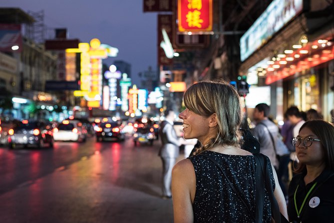 Flavors of Bangkok: Small-Group Chinatown Evening Food Tour - The red Chinese gate and the route into Yaowarat