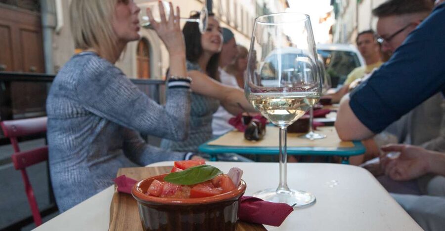 Florence: Sunset Wine and Food Tour - Making and drinking a Florentine Negroni