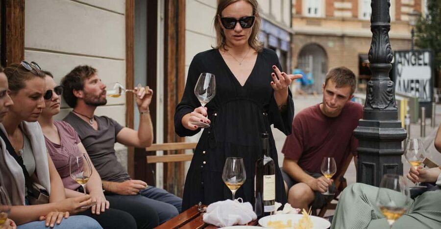 Food & Wine tour with a Sommelier - Starting at Vodnikov Trg and the central market