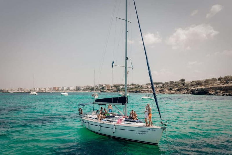 From can Pastilla : Sailing boat trip with Food & Drinks - Key points at a glance