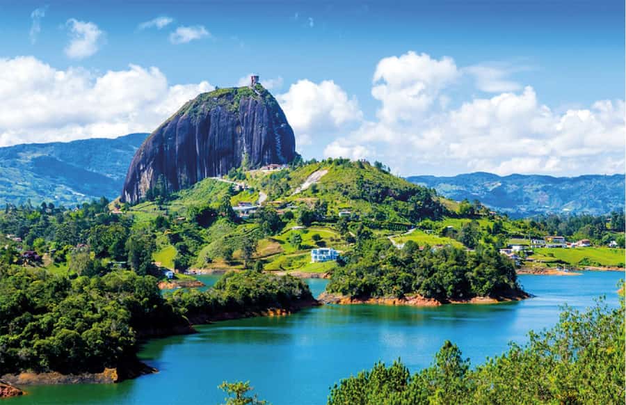 From Medellin: Guatape El Peñol with boat + gastronomic tour - Leaving Medellín from El Poblado