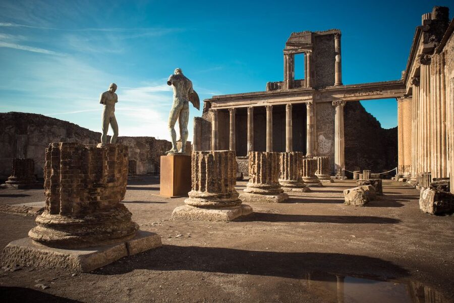 From Sorrento: Full-Day Pompeii & Wine Tasting Tour - Starting at Parking Lauro in Sorrento