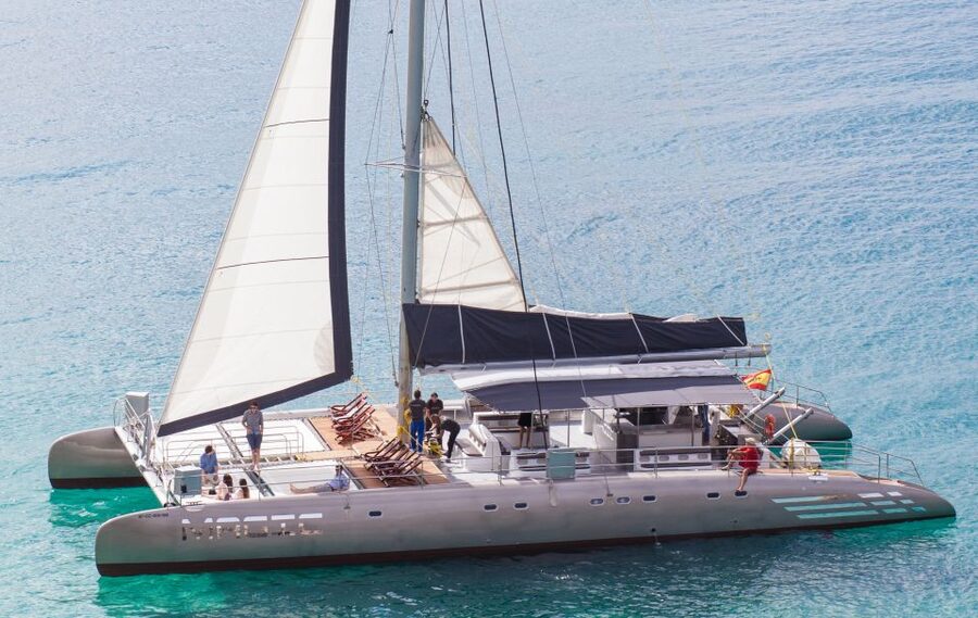 Fuerteventura: Magic Catamaran Trip with Food and Drinks - Swimming in the sea off Jandía