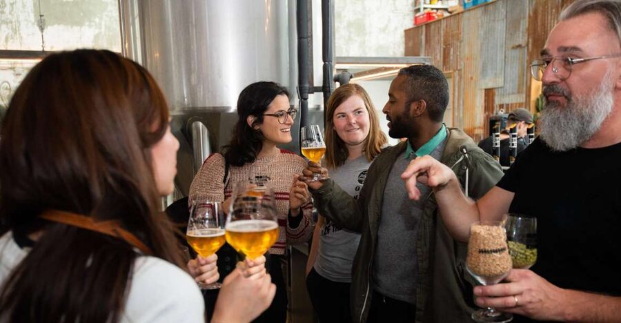 Ghent: Brewery visit + Beer Tasting tour with a Young Local - Jenever in a centuries-old Ghent bar