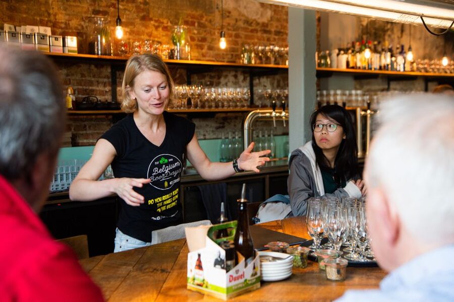 Ghent: Brewery visit + Beer Tasting tour with a Young Local - Young and vintage Trappist beer in a cosy bar