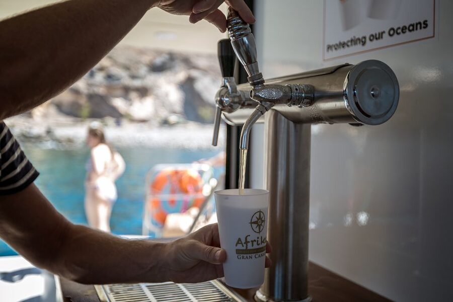 Gran Canaria: Fun Catamaran Cruise with Food and Drinks - What the crew does best