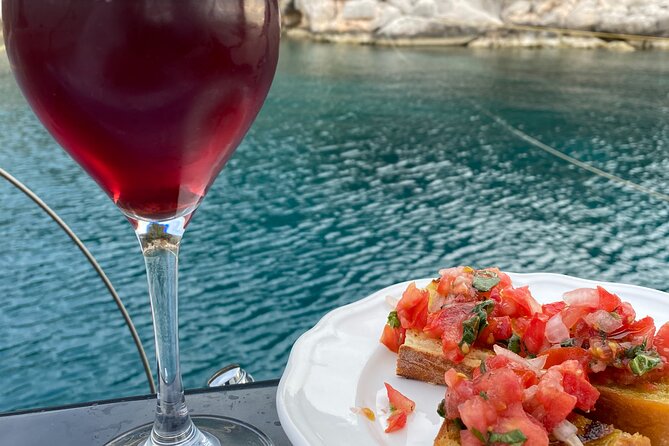 Greek Gastronomy & Wine Pairing Cruise with a Sommelier in Athens - A Greek feast prepared onboard