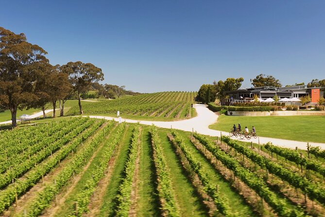 Hahndorf food and wine E-Bike Tour - Riding through Hahndorf and stopping at Udder Delights