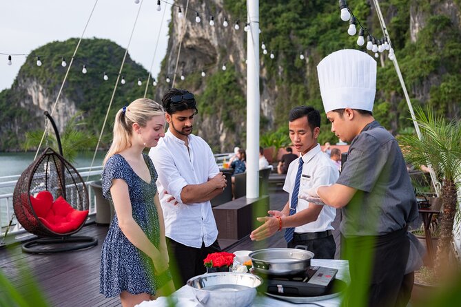 Halong Bay - Hera Luxury Day Cruise 7.5 Hours - From Hanoi to Tuan Chau, Allow Three Hours