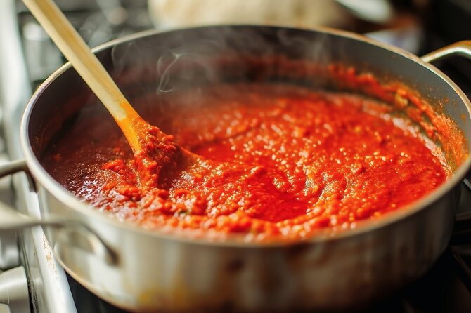 Hands-On Pizza Making Class & Farmhouse Tour with Sea Views - Baking your own pizza in the wood-fired oven