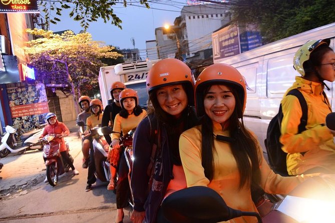 Hanoi Motorbike Tours Led By Women: Hanoi By Night Foodie Motorbike Tours - The Ho Chi Minh memorial area and Hanoi’s quieter mood