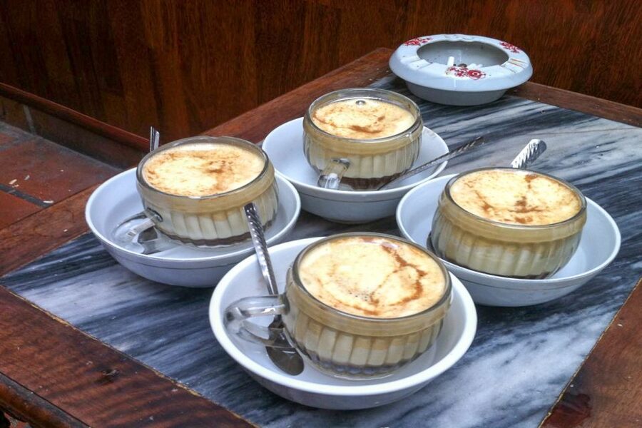 Hanoi: Small-Group Street Food Walking Tour - Sticky rice with ice cream is the playful dessert