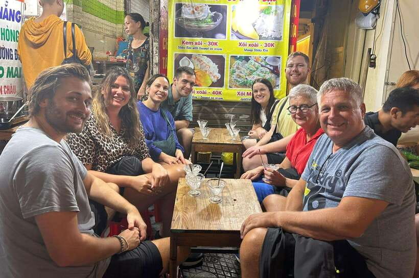 Hanoi: Vietnamese Street Food Tour with Egg Coffee - Kem xoi and the sweet finish