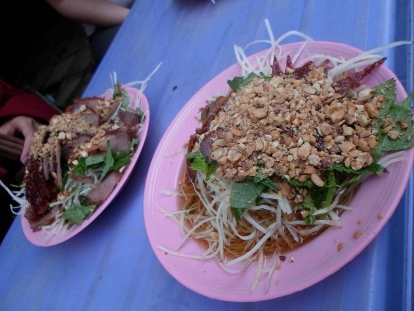Hanoi: Walking Street Food Tour & Train Street w/Local Guide - Dessert, egg coffee, and a cold beer
