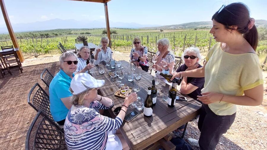 Heraklion: Cretan Wine Tasting Tour & Gourmet Lunch - At a glance