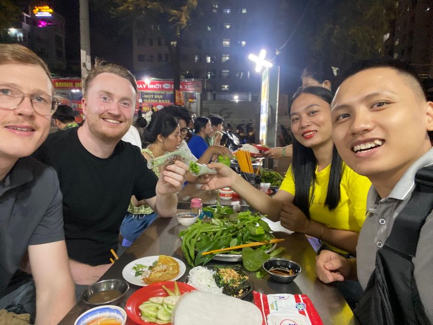 Ho Chi Minh City: Food Tour by Scooter with Eleven Tastings - District 10: crispy rice and fried bao