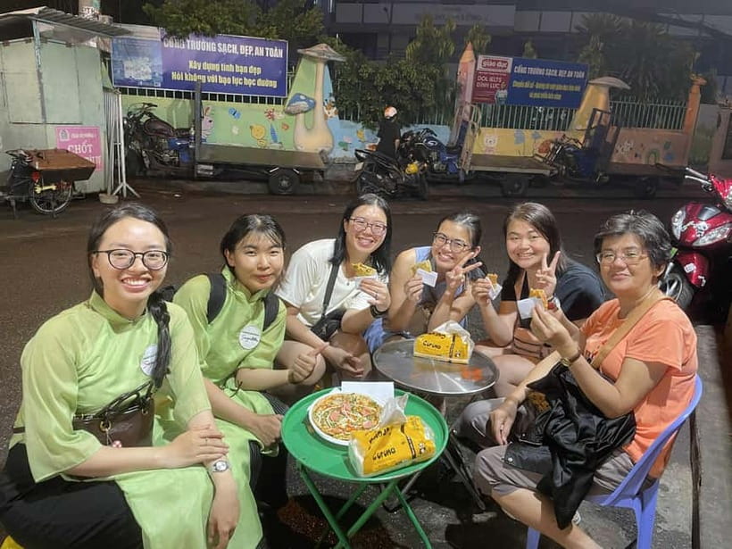 Ho Chi Minh City: Motorbike Street Food Tour - 12 Tastings - Sweet, crisp, and smoky stops