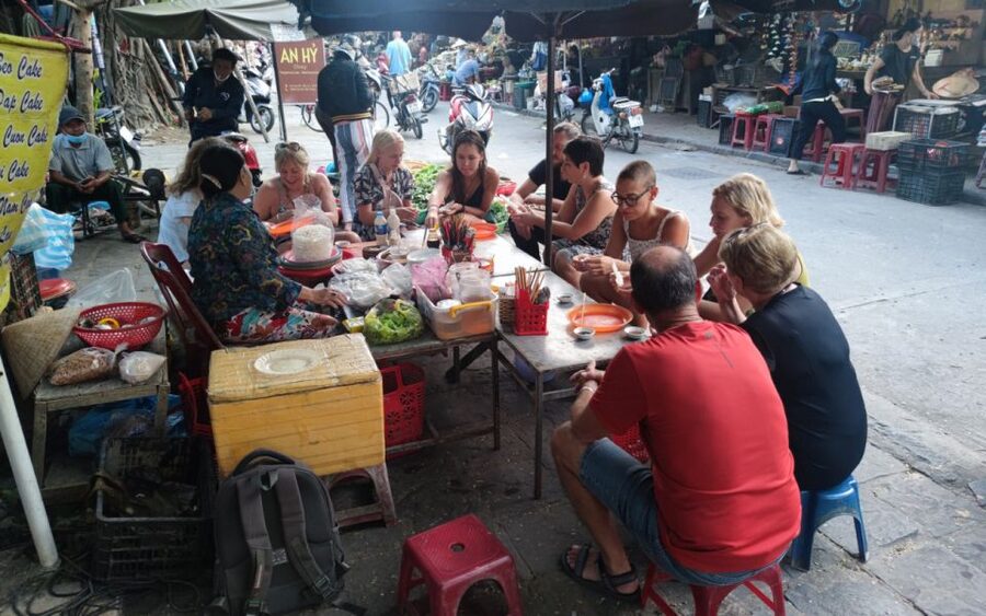Hoi An Vegan Food Tour - Cao Lau noodles, made for a vegan food walk