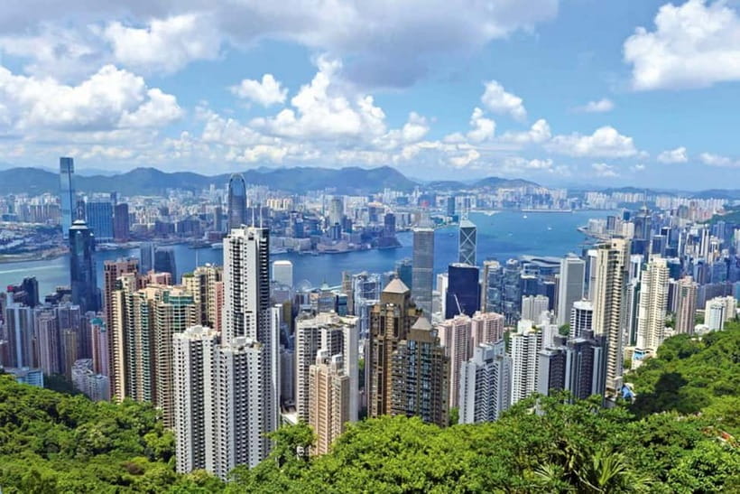 Hong Kong Day Tour: Priority Peak Tram, City Walk & Dim Sum - Old Town Central shows another side of Hong Kong