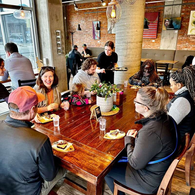 Kelowna: Walking Food Tour with 7 Tastings and 4 Drinks - The Innovation Centre and Kelowna’s changing downtown