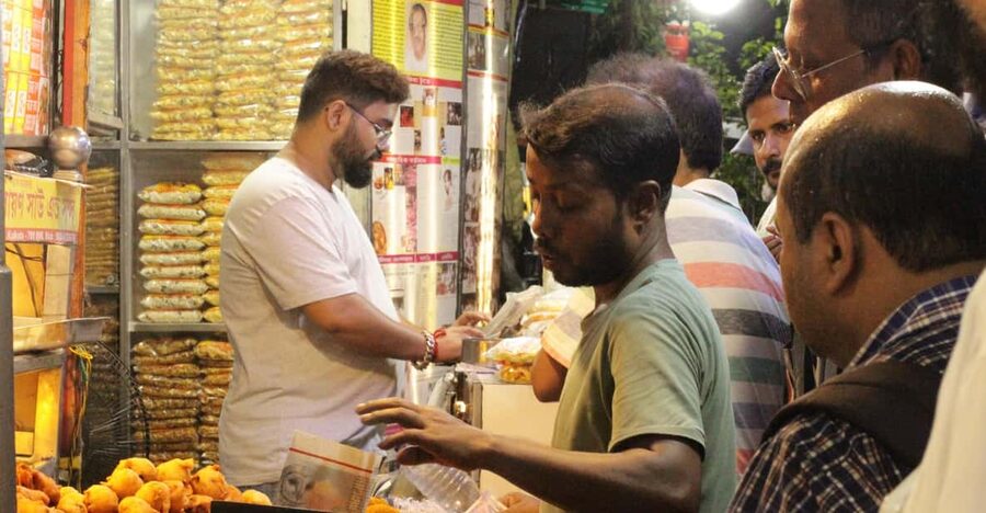 Kolkata Midtown Madness- A Street Food & Nightlife Tour - Kolkata food begins at New Market