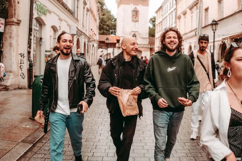 Krakow: Tipsy Polish Food Tour With History, Pierogi & Shots - Zapiekanka brings Krakow street food into focus