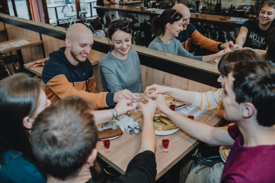 Krakow: Traditional Polish Food and Drinks Tasting Tour - Dessert near Planty Park