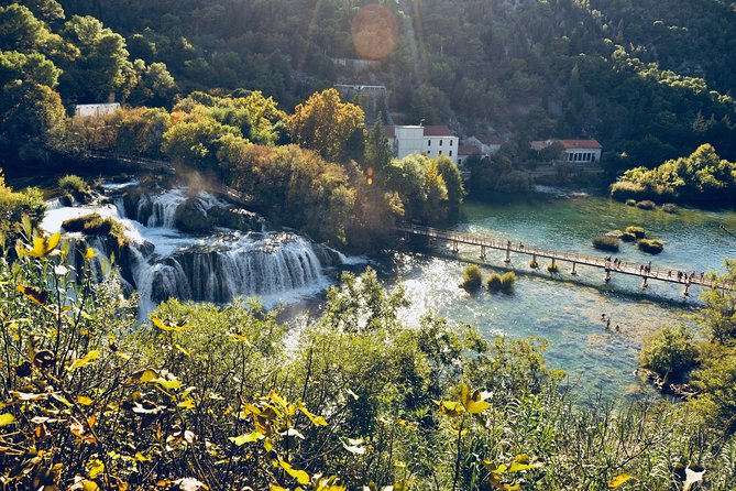 Krka Waterfalls, Food & Wine Tasting, Boat Ride & Zadar Old Town - Skradin gives the day room to breathe