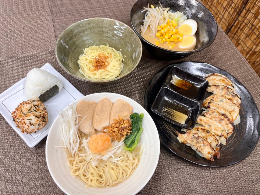 Kyoto: Ramen, Gyoza, and Onigiri Cooking Class - The best parts of the class at a glance
