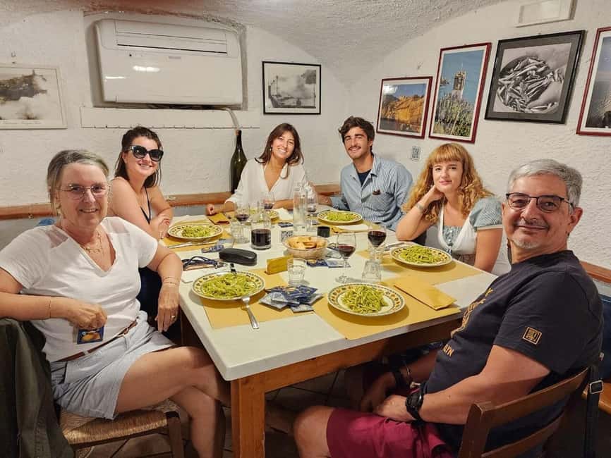 La Spezia: Taste Cinque Terre on a Full Meal Food Tour - Another 30 minutes: seafood and simple local cooking