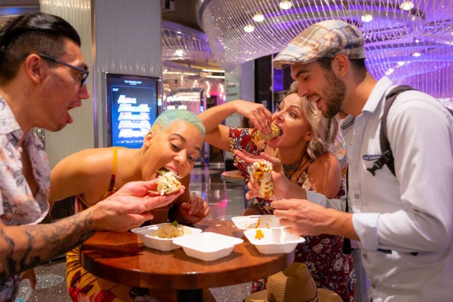 Las Vegas: Foodie Walking Tour on The Strip with Tastings - ARIA, Crystals, and the cooler indoor connection