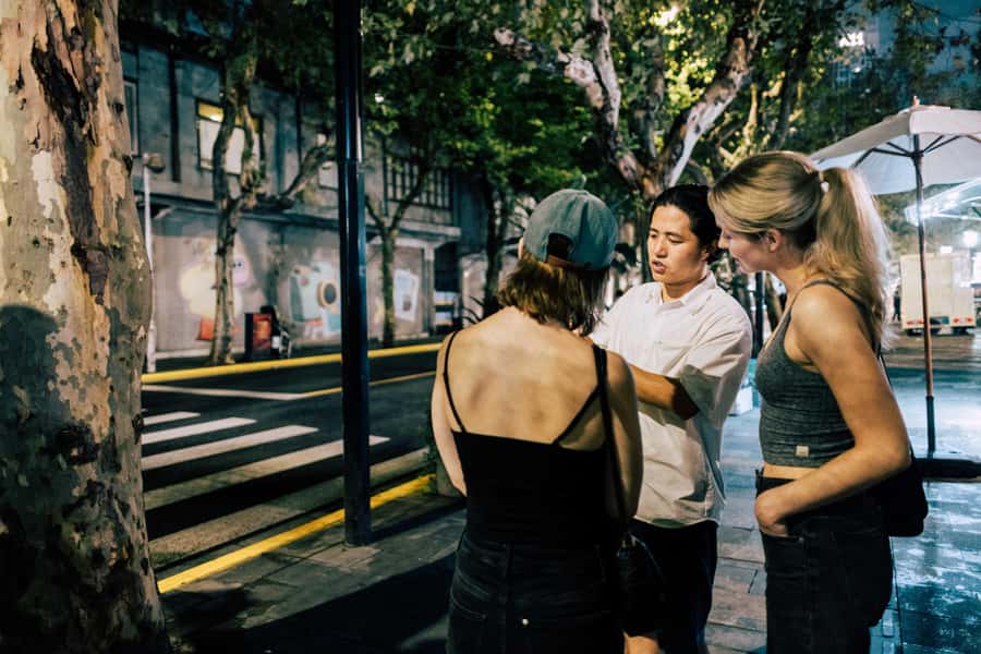 Late night food tour in Shanghai's French Concession - Dumplings, potstickers, and the first taste of Shanghai