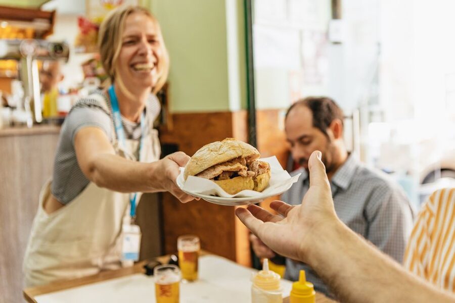 Lisbon: Food and Wine Small Group Walking Tour - Chouriço, bread, cheese, and red wine