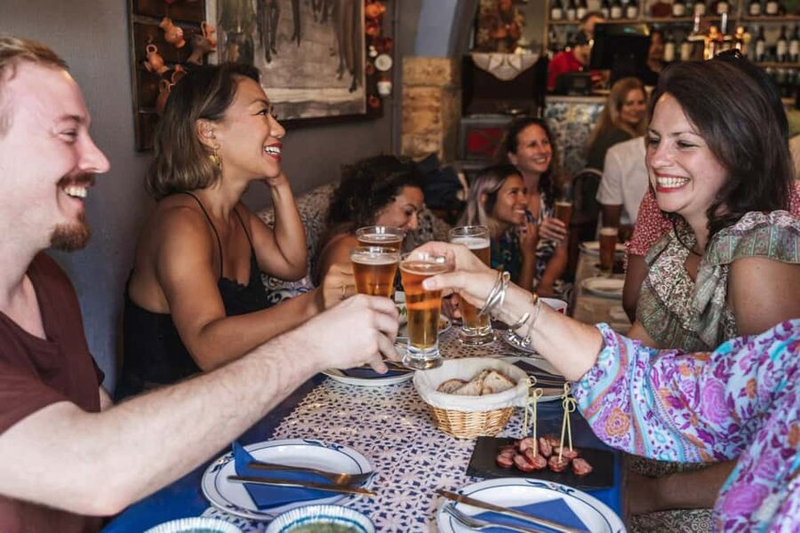 Lisbon: Food & Wine Walking Tour Through Baixa - Finishing at Restauradores with dessert