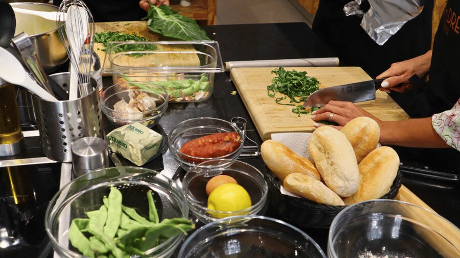 Lisbon: Portuguese street food cooking class with Drinks - The chefs keep the tone friendly and practical