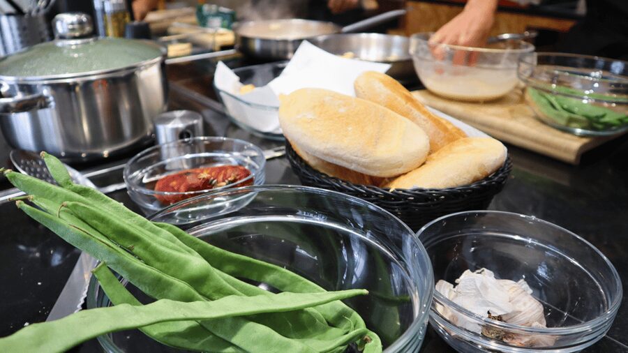 Lisbon: Portuguese street food cooking class with Drinks - The shared meal is part of the experience