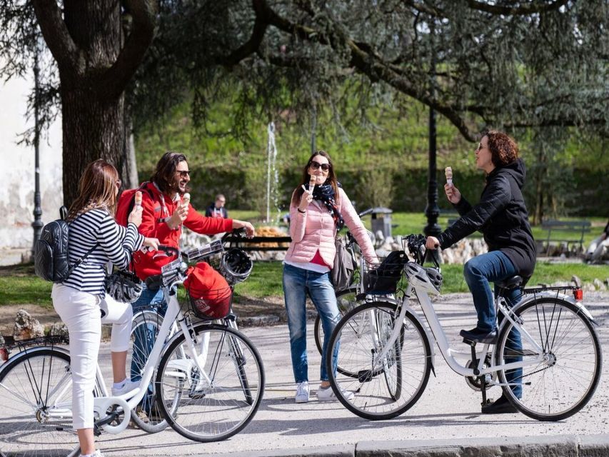 Lucca: 3-Hour Bikes & Bites Foodie Adventure like a Local - The first tasting: Tuscan food without a formal meal